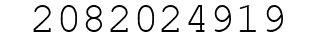 Number 2082024919.