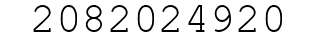 Number 2082024920.