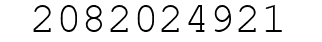 Number 2082024921.