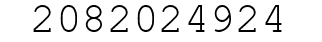 Number 2082024924.