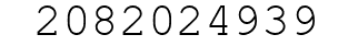 Number 2082024939.