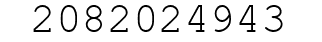Number 2082024943.