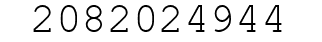 Number 2082024944.