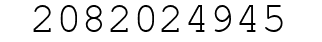 Number 2082024945.