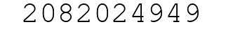 Number 2082024949.