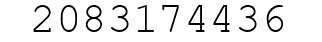 Number 2083174436.