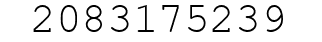 Number 2083175239.
