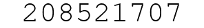 Number 208521707.