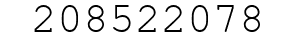 Number 208522078.