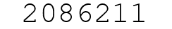 Number 2086211.