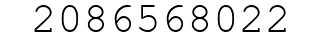 Number 2086568022.