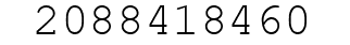 Number 2088418460.