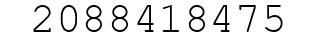 Number 2088418475.