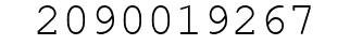 Number 2090019267.