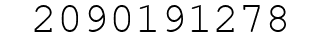 Number 2090191278.