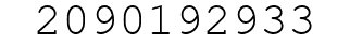 Number 2090192933.