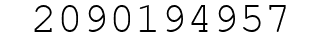 Number 2090194957.