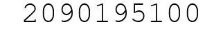 Number 2090195100.