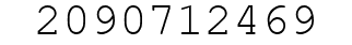 Number 2090712469.