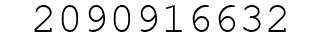 Number 2090916632.