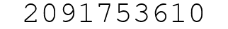 Number 2091753610.