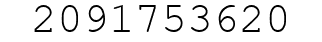 Number 2091753620.