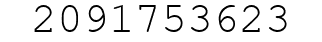 Number 2091753623.