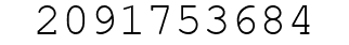 Number 2091753684.