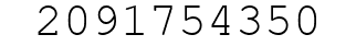 Number 2091754350.