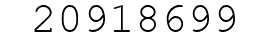 Number 20918699.