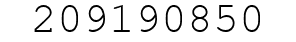 Number 209190850.