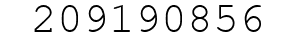 Number 209190856.
