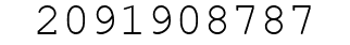 Number 2091908787.