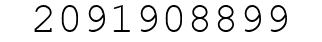Number 2091908899.