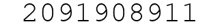 Number 2091908911.