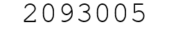Number 2093005.