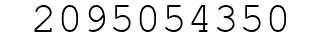Number 2095054350.