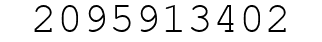 Number 2095913402.