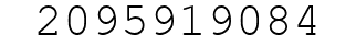 Number 2095919084.