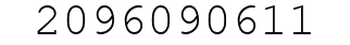 Number 2096090611.
