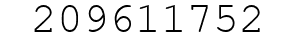 Number 209611752.