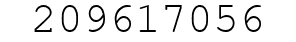 Number 209617056.