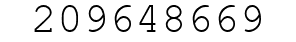 Number 209648669.