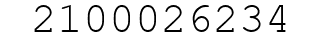 Number 2100026234.