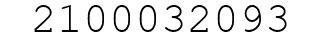 Number 2100032093.