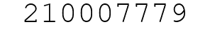 Number 210007779.