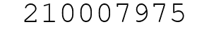 Number 210007975.