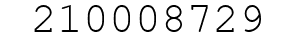 Number 210008729.