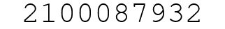 Number 2100087932.