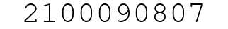Number 2100090807.